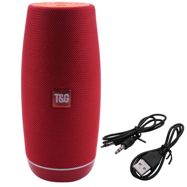 VNLT7B TG Portable Bluetooth Speaker Stereo Wireless Loudspeaker Radio  Subwoofer Speaker TF FM AUX USB 