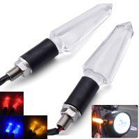 Motorcycle Transparent Turn Signal Light Indicator Lamp Flashing Light For Kawasaki Ninja ER6F ER6N EX500 GPZ500 KLZ1000 Versys