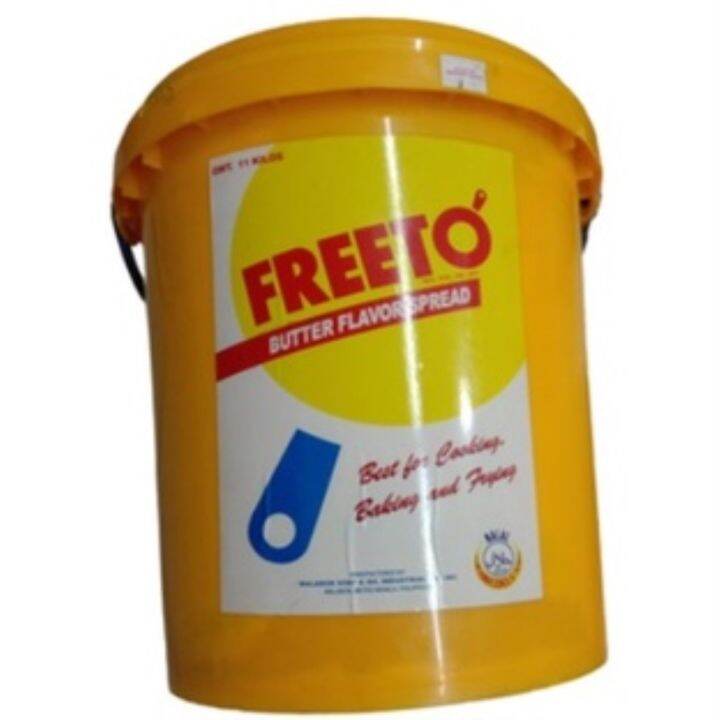 Freeto Butter Flavor Spread (Margarine) 11kg Lazada PH