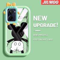 เคส JIUMOO สำหรับ Realme 10 Realme 10 Pro Plus 5G เคสลายการ์ตูนด้านหลังมิกกี้เมาส์สีสันสดใสเคสนิ่มสำหรับเลนส์กันกระแทกแบบใสเคสมือถือป้องกันซิลิโคนเรียบง่ายเคสความคิดสร้างสรรค์โปร่งใส