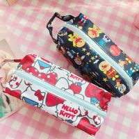 Snoopy Stitch Gudetama TSUM Cartoon Printed Wrist Bag Travel Storage Bag Portable Wash Bag Cosmetic bag