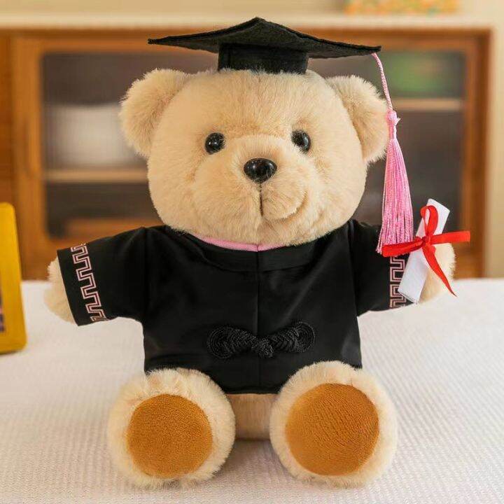 Graduation Dr. Xiong Bear Plush Toy Bachelor Master Teddy Bear Doll ...