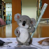 Creative Koala Penholder Functional Decoration Desktop Decoration Student Gift