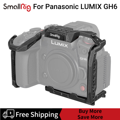 SmallRig “แบล็คแมมบา” กรงกล้องรุ่นสำหรับ Panasonic LUMIX GH6 3440