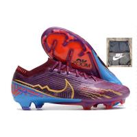 ﹊✒☇ Assassin 15th generation mbabai built-in full air cushion waterproof knit FG football shoes soccer shoes Mercurial Vapor