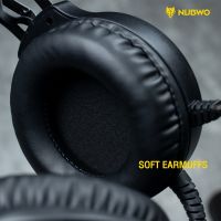 หูฟังเกมมิ่ง NUBWO N1Pro Stereo Headset Gaming หูฟังครอบหู หูฟังคอม โน๊ตบุ๊ค ระบบสเตริโอ กระหึ่ม รอบทิศทาง