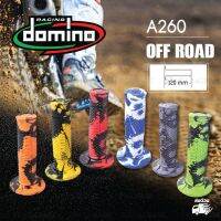 ( Promotion ) สุดคุ้ม DOMINO MANOPOLE GRIP ปลอกแฮนด์ รุ่น A260 Off Road (ปลายปิด) ใช้สำหรับรถมอเตอร์ไซค์ [ 1 คู่ ] แถมลวดพันแฮนด์ ราคาถูก ชิ้น ส่วน เวอร์เนียร์ คา ลิ ป เปอร์ ชิ้น ส่วน คา ลิ ป เปอร์