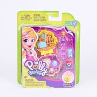 ตุ๊กตา Polly Pocket Series Hidden Mini World Scene ของเล่นสำหรับเด็ก