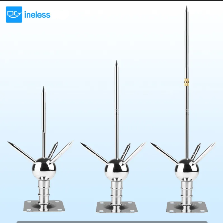 Ightning Rod Lightning Protection Engineering Outdoor Roof Household