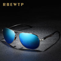 RBEWTP Uni 2019 Pilot Sunglasses Men Polarized Driving Spring Leg Mirror Sunglasses UV400 Frame Eyewear Gafas De So Shades