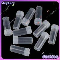 DOYOURS 50PCS 5มล. ตัวอย่างขวดเล็ก พลาสติกทำจากพลาสติก มินิมินิ หลอดทดลองสำหรับห้องปฏิบัติการ แบบพกพาได้ ภาชนะเก็บขวด ของชิ้นเล็ก