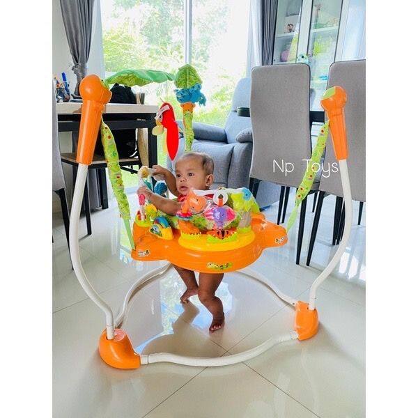 toykidsshop-จั้มเปอร์เก้าอี้กิจกรรม-baby-walker-jumperoo-กระโดดมีเสียง-จัมเปอร์-จั้มเปอร์เด็ก-หมุนได้360องศา-สีสันสดใส-รหัส63569