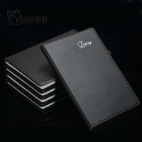 B5 Thicken Erasable Rocket Notebook A4 Business Black Leather Office Notebook A5 Meeting Record Book Diary Student Party Gift Note Books Pads