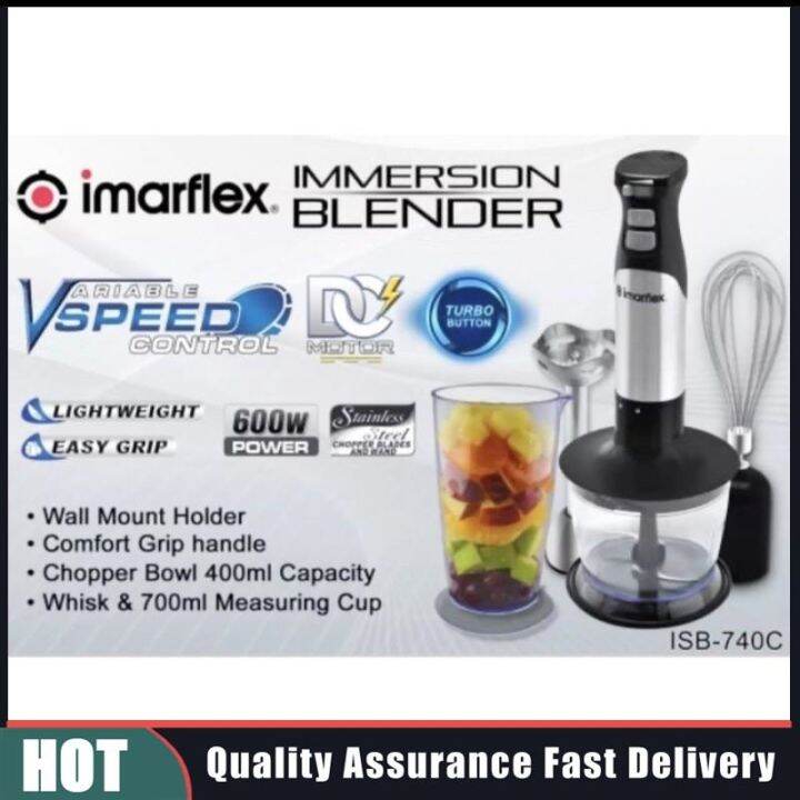 Imarflex Immersion Blender ISB740C Lazada PH