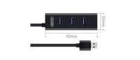 UNITEK USB3.0 4-Port Hub Y-3089 #Hub 4-Port to USB