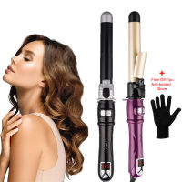 252832มม. เซรามิค Barrel Hair Curler หมุนอัตโนมัติ Curling Iron สำหรับผม Curlers อุปกรณ์จัดแต่งทรงผม