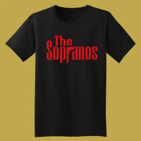 The Sopranos Logo Tv Show Mens Black Tshirt Size S To 5Xl