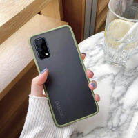 เคสกันกระแทก Case OPPO A92 ปุ่มสีผิวด้าน ขอบนิ่มหลังแข็ง