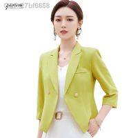 27bf6658เสื้อ NAVIU-Blazer Glamoroso Profissional Feminino Jaqueta Feminhoras Do Escritório Casaco De Trabalcurho TO Moda Verão Novo