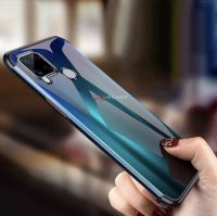 [ ส่งจากไทย ] Case Realme C12 เคสนิ่ม ขอบสีหลังใส เคสกันกระแทก สวยและบาง realme C12 เคสซีลีโคน สินค้าใหม่