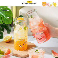 Kakao Friends ชุดแก้วที่ใช้ในครัวเรือนถ้วยน้ำสำหรับเด็กผู้หญิง,มาใหม่ชุดการน้ำทำอาหารถ้วยน้ำชาดอกไม้ความจุมากแก้วน้ำผลไม้ชุดถ้วยใส่นมของขวัญให้เพื่อน