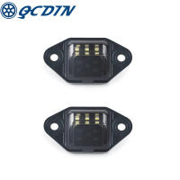 QCDIN 2Pcs For Ford E-150 E-250 E-350 Econoline 12V Black Car Signal Lamp Automotive Exterior Parts Accessories