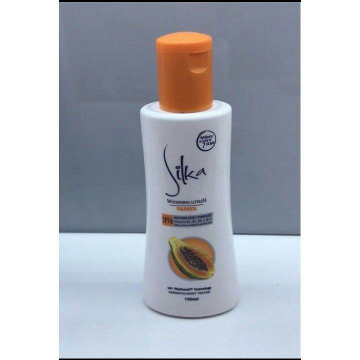 SILKA PAPAYA WHITENING LOTION Lazada PH