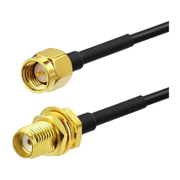 chaunceybi-rp-sma-male-to-female-extension-cable-feeder-wire-for-coax-coaxial-wifi-network-card-rg174-router-antenna