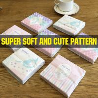 Free shipping60pulls carton soft tissue unicorn Mermaid printing tissue carton fruit lion paper napkin of original wood pulp