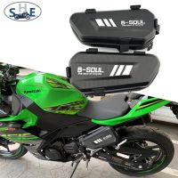 สำหรับคาวาซากินินจา250 300 400 650 1000 NINJA650 NINJA1000รถจักรยานยนต์ดัดแปลงเพิ่มเติมกันน้ำกล่องเครื่องมือบรรจุภัณฑ์ข้างกระเป๋าสามเหลี่ยม