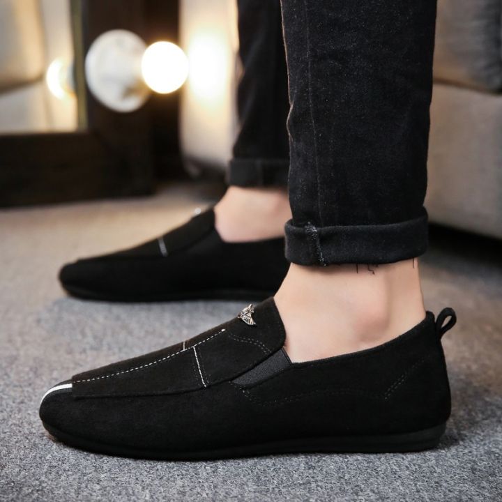 ผู้ชายรองเท้ารองเท้า-loafers-สบายรองเท้า-slip-ons