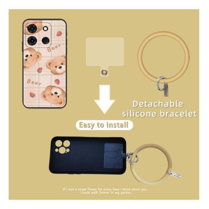 simple-creative-phone-case-for-infinix-x6517-smart7-plus-smart7-india-soft-shell-protective-heat-dissipation-funny-ring