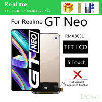 6.43 "TFT ไม่มีลายนิ้วมือจอแอลซีดีสำหรับ Realme GT 5G RMX2202จอแสดงผล LCD แบบสัมผัสหน้าจอส่วนที่เอาออกได้