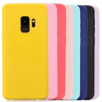 ☽✺✁ Multicolor Silicone Phone Case Cover For Samsung Galaxy S6 S7 S8 S9 Edge J3 J5 J7 J4 J6 A3 A5 A7 A6 A8 Plus 2016 2017 2018 Case