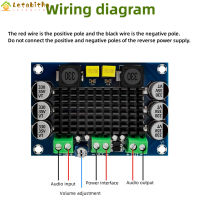 Letabitha บอร์ดเครื่องขยายเสียงดิจิทัล XH-M542,ชิ้นส่วน Diy โมดูลบอร์ดบอร์ดขยายกำลังเสียงระบบดิจิตอล100W 12-26V จัดส่งรวดเร็ว