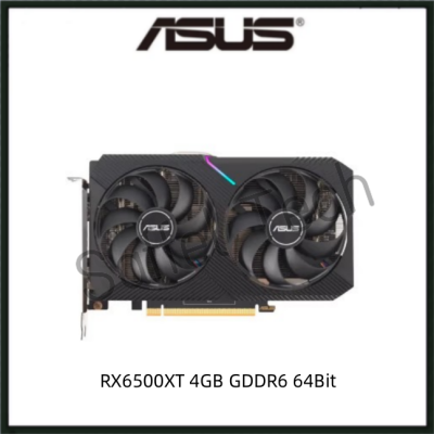 USED ASUS DUAL RX6500XT 4GB GDDR6 64Bit RX 6500 XT Gaming Graphics Card GPU