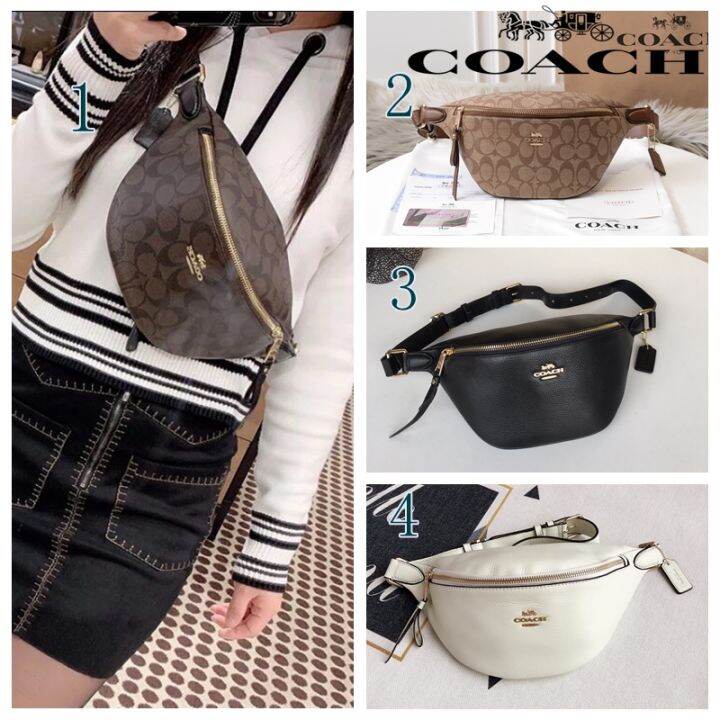 Coach waist bag women casual chest bag one shoulder casual fashion full