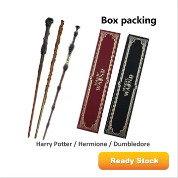 Boxed Harry Potter Dumbledore Hermione Magic LED Light Wand Collection  Cosplay