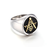 HotMasonic Titanium Steel Ring Tide Men S Fashion Ring Jewelry