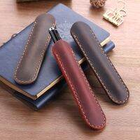 【CC】 Robrasim Leather and pencil Bag Cowhide Cases Holder Accessories