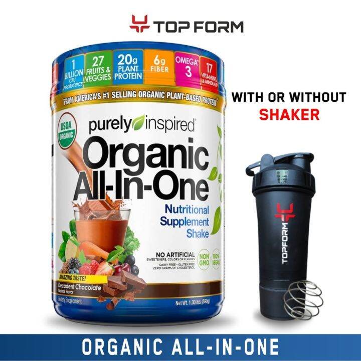 Purely Inspired AllinOne Meal Replacement Plant Based Protein