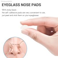 18 Pairs Eyeglasses Nose Pads Glasses Adhesive Silicone Anti-Slip Nosepads for Eyeglass Glasses Sunglasses (Transparent 1.5Mm)