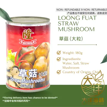 Straw Mushrooms 425 g :: Asian food online