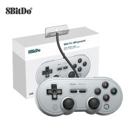 8BitDo SN30 Pro จอยเกมยูเอสบีจอยสติ๊กคอนโทรลเลอร์แบบมีสาย USB สายเคเบิ้ลสำหรับเครื่องนินเทนโดสวิทช์ Windows Raspberry Pi