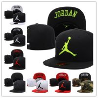 Hot New Design Jordan Embroidered Flat-brimmed Hat Hip-hop Hat Fashion Wild Embroidery Adjustable Tide Brand Hat Male Hat Female Hat