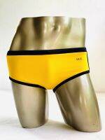 Amat Swimwear รุ่น AKI YELLOW-  กางเกงว่ายน้ำ ทรงบิกินี่ สีเหลือง