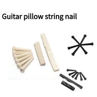 【cw】Portable 6-String Guitar Bridge Pins Saddle Nut Acoustic Cattle Tailpiece Plastic Guitar Accessories for Acoustic Guitar Qualityhot