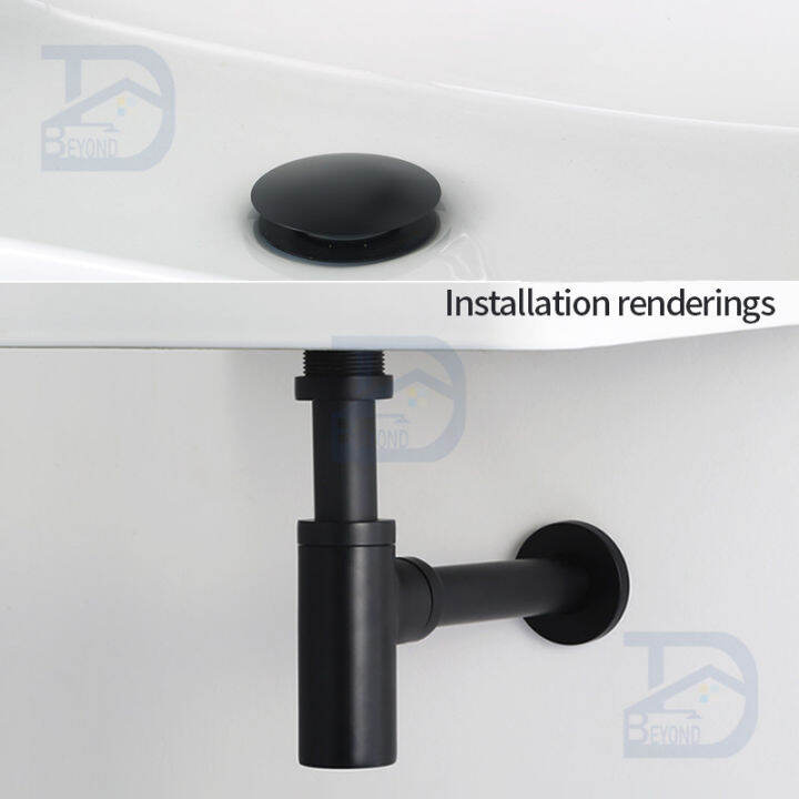 Wash Basin Bathroom Drain Pipe Inwall Sink Accessories Drain Set All