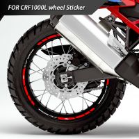 ₪┅ Motorcycle Wheel Sticker Reflective Rim Decal Hub Stripe Tape Waterproof Accessories For Honda Africa Twin CRF1000L crf 1000 l