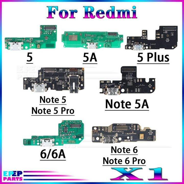 fast-delivery-anlei3-1-pce-แจ็คพอร์ตเครื่องชาร์จ-usb-สายตัวเชื่อมต่อแบบแท่นยืดหยุ่นสำหรับ-redmi-note-5-5a-5plus-5pro-6-6a-โมดูลบอร์ดชาร์จ6pro